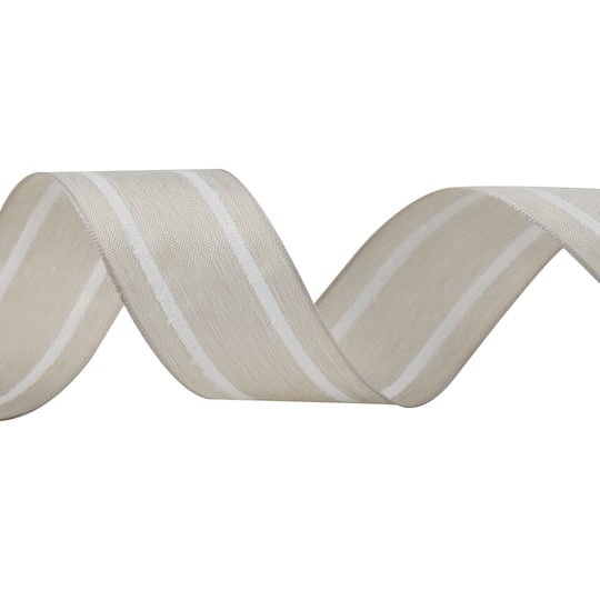 1.5" x 3yd. Wired Striped Ribbon by Celebrate It™